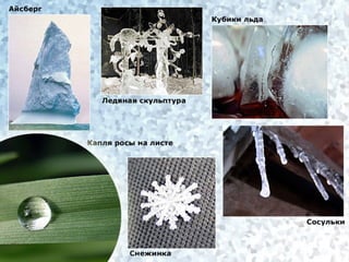 тела и вещества