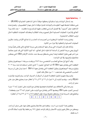 ‫א‬‫א‬                          ١٠١‫א‬                         ‫א‬
   ‫א‬‫א‬               Windows‫א‬W‫א‬‫א‬                  ‫א‬



                                                                                      ‫א‬‫א‬ K٢
J (RAM)‫א‬‫א‬‫א‬‫א‬‫א‬‫א‬‫א‬
،‫א‬‫א‬‫א‬‫א‬
                
J ‫א‬‫א‬‫א‬ ?‫?א‬‫א‬‫א‬
                   
F‫א‬‫א‬E‫א‬F‫א‬‫א‬‫א‬‫א‬
                                                                              
                                                                               KE‫א‬‫א‬
‫א‬‫א‬‫א‬‫א‬‫א‬‫א‬
                                                   K‫א‬‫א‬‫א‬‫א‬‫א‬
‫א‬‫א‬‫א‬‫א‬‫א‬‫א‬
‫א‬‫א‬‫א‬،‫א‬‫א‬‫א‬‫א‬‫א‬‫א‬‫א‬
                                                                    
‫א‬EBitF‫א‬‫א‬‫א‬
                                                                   K‫א‬‫א‬‫א‬
٤١٩٨٢‫א‬
                                                                                   
٢٠٠٢‫א‬‫א‬‫א‬‫א‬?٤?‫א‬E8 BitF‫א‬‫א‬
                                                                                         
E Bit٦٤F‫א‬ ‫א‬٣
                                                           
                                        K‫א‬١٠٠‫א‬‫א‬
‫א‬‫א‬‫א‬‫א‬E ‫א‬F
                                                             
٦٤٣٢١٦‫א‬٨‫א‬،‫א‬EByteF
                                                           
                                                                                        K‫א‬
‫א‬١٦‫א‬‫א‬‫א‬‫א‬
                                            
،‫א‬٣٢‫א‬‫א‬‫א‬EBit‫א‬F
 KE٦٤٣٢١٦٨F‫א‬‫א‬‫א‬
                             0 1 1 0 1 0 0 1
                                                                                               
K‫א‬،٨‫א‬‫א‬
‫א‬٢٥٦‫א‬‫א‬‫א‬
                                                                                            K٨
                                                      -٦-
 