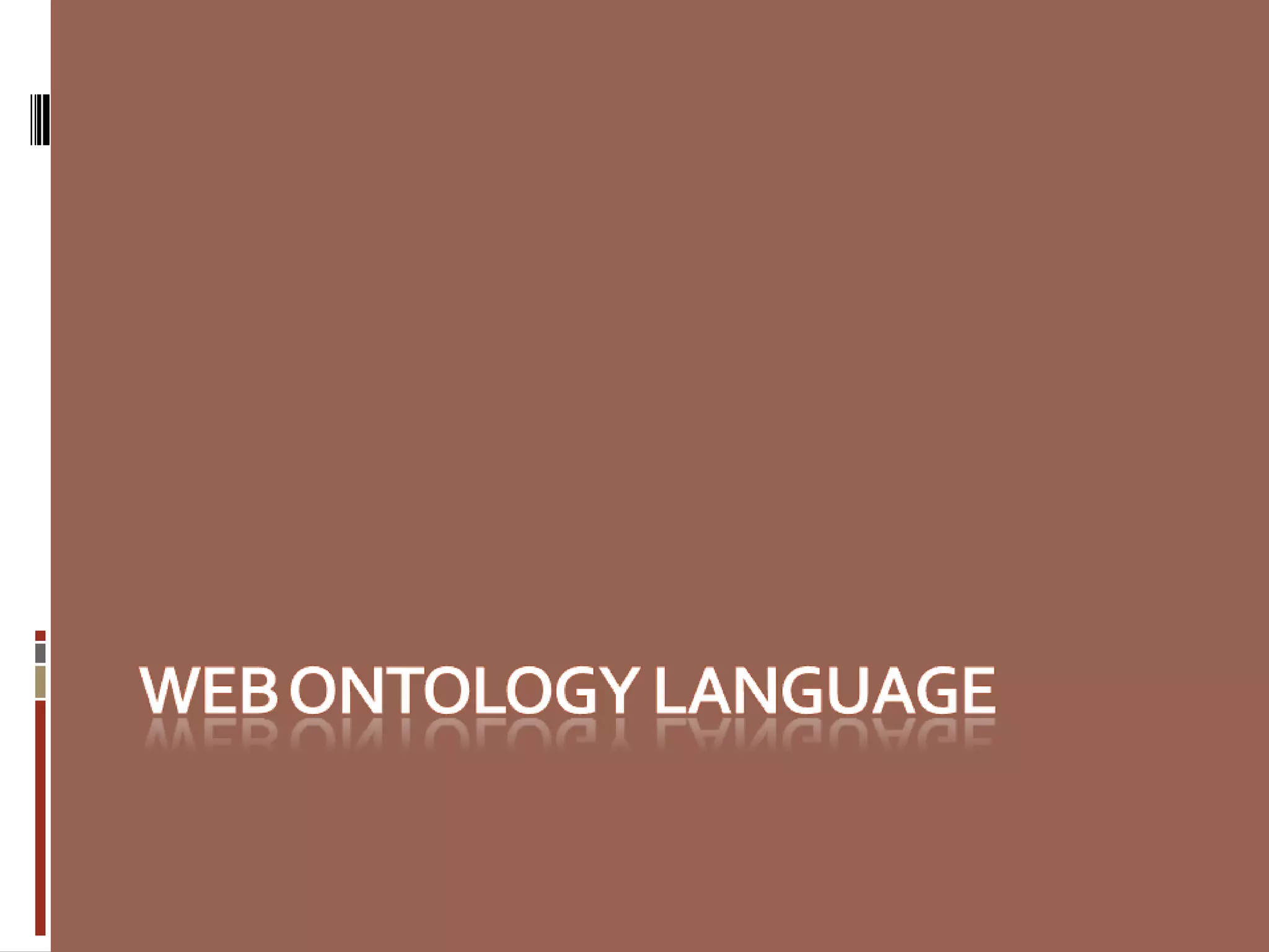 Web Ontology Language