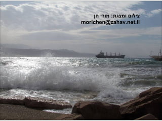 צילום ומצגת :   מורי חן [email_address] 