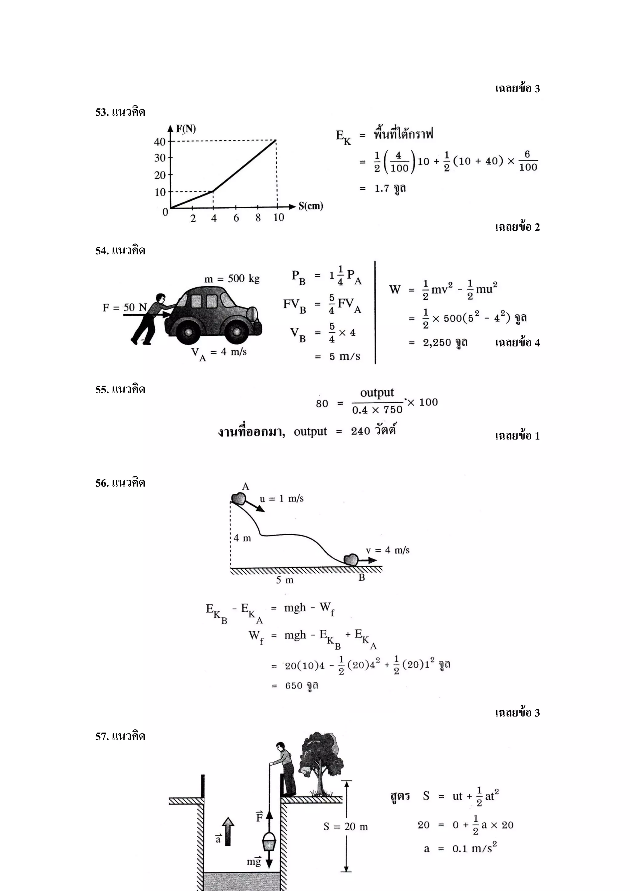 เฉลยข้ อ 3
53. แนวคิด




             เฉลยข้ อ 2
54. แนวคิด




             เฉลยข้ อ 4

55. แนวคิด

             เฉลยข้ อ 1

56. แนวคิด




             เฉลยข้ อ 3
57. แนวคิด
 