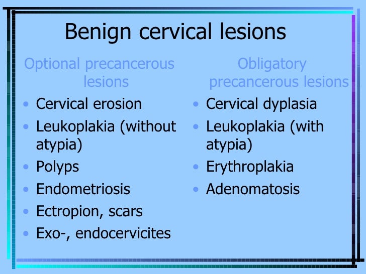 Benign And Precancerous Tumors Of Female Genitale Organs