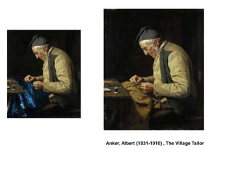 Anker, Albert (1831-1910) , The Village Tailor