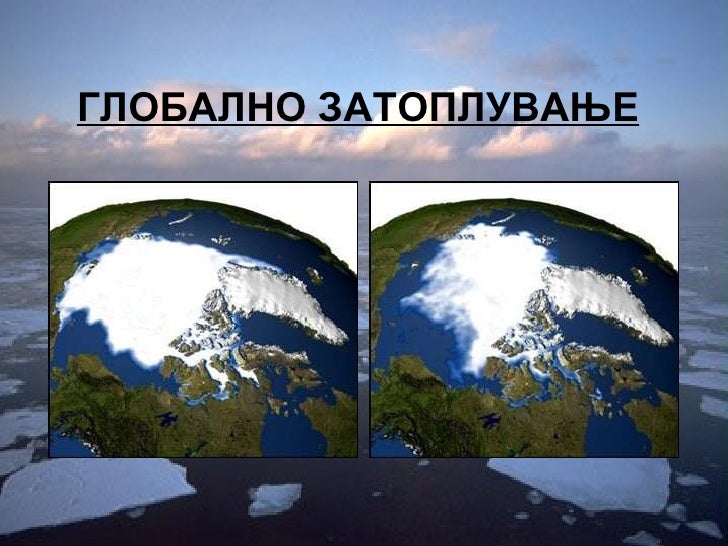 Глобално затоплување и климатски промени