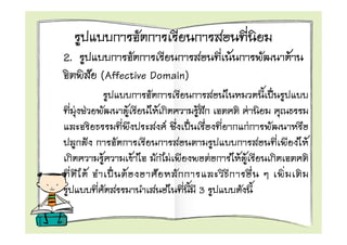 2.                                                      F                 F
               (Affective Domain)

     F F                F       F           F                     F
                                    F                                 F
                                                                              F
               F            F           F           F       F F
           F        F
                                                3
 