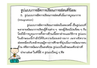 5.                                                 F
(Integration)

                        F F           F                   F       F
     F                            F
                F                             F
         F                                        F           F
 F                            F                                       F
                    4                     F
 