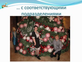 … с соответствующими подразделениями 