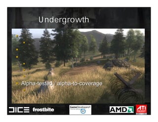 Alpha-tested / alpha-to-coverage
 