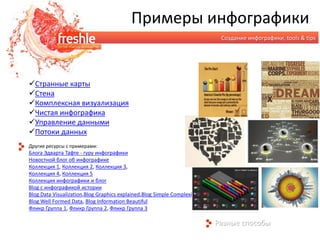 Примеры инфографикиСоздание инфографики, tools & tipsСтранные карты