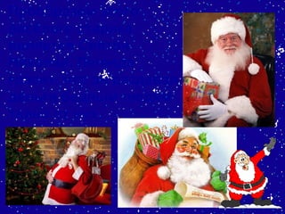 Прообразом этого весёлого старика является Святой Николай. Легенда гласит, что он раздавал деньги бедным людям тайно от них.  