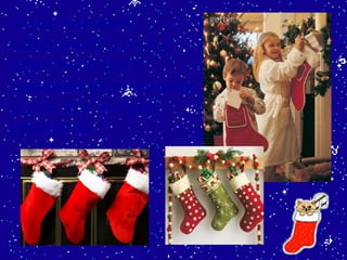 С тех пор дети оставляют у очага свои носочки в надежде утром найти в них что-нибудь приятное.   