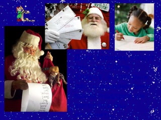 Дети заранее пишут письма Санта Клаусу, в которых рассказывают ему, какие подарки им хотелось бы получить.   