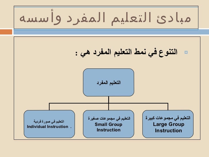 التعلم المفرد