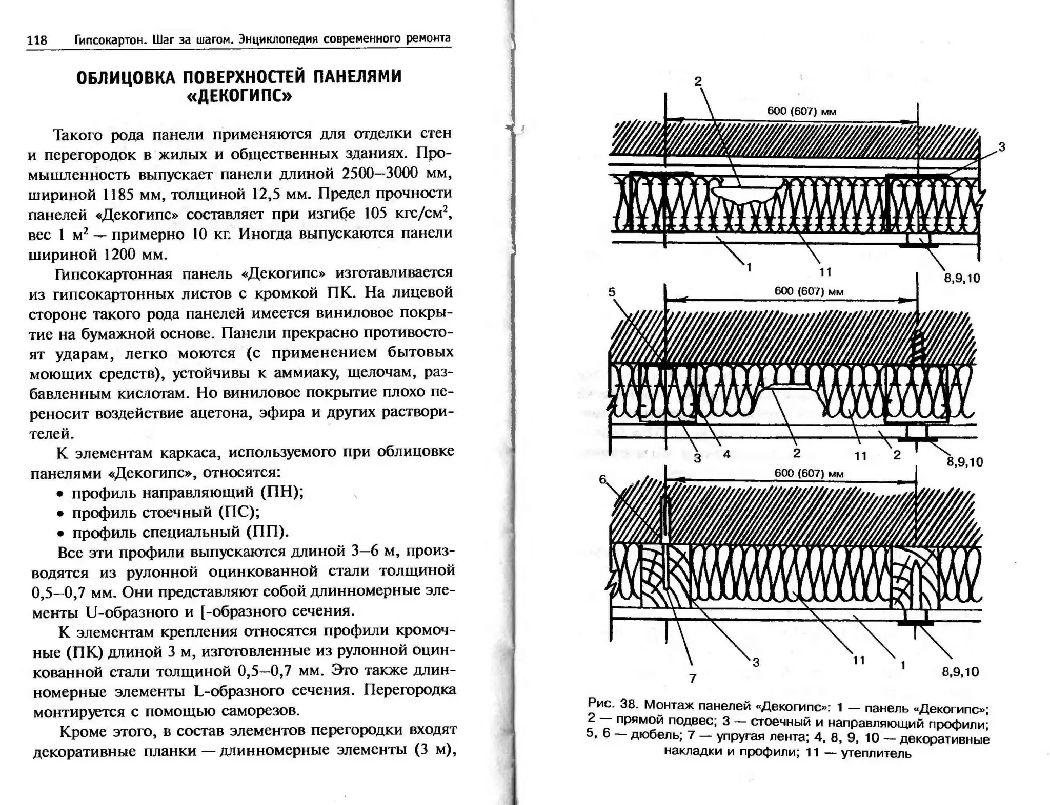 гипсокартон. шаг за шагом (смирнова л.н.)