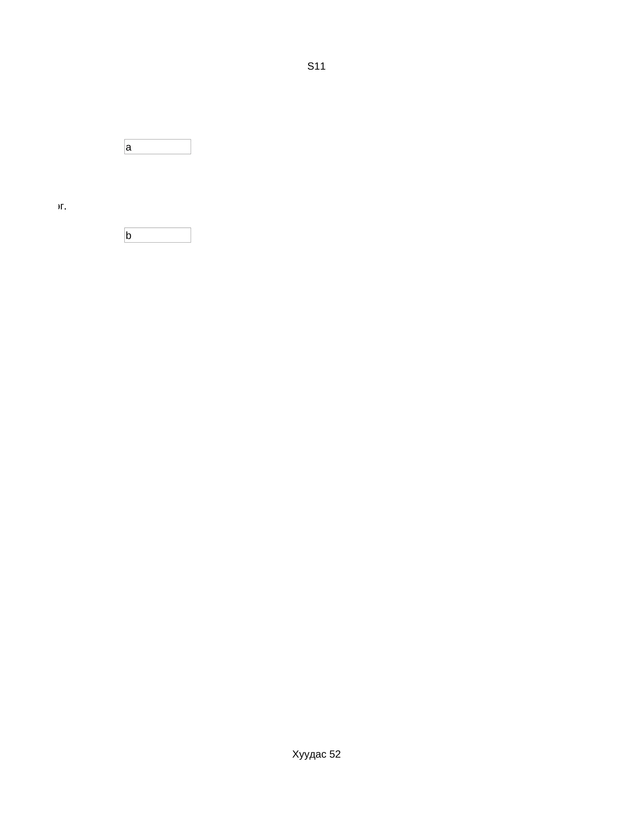 S11




                 a




йнга мэдэрдэг.

                 b




                     Хуудас 52
 