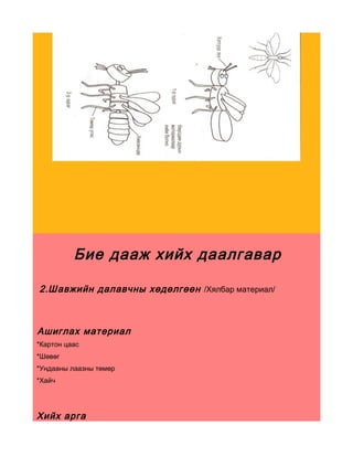 Бие дааж хийх даалгавар

2.Ш авжийн далавчны хөдөлгөөн /Хялбар материал/



Ашиглах материал
*Картон цаас
*Шөвөг
*Ундааны лаазны төмөр
*Хайч




Хийх арга
 