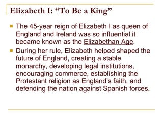 Elizabeth | PPT