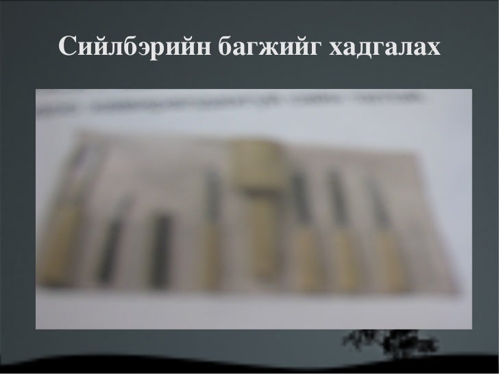 сийлбэрийн тухай