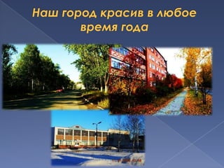 Наш город красив в любое время года