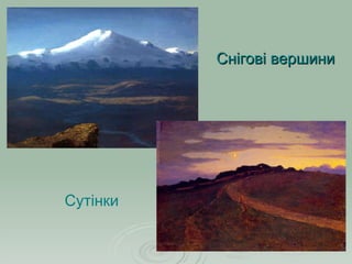 Снігові вершини Сутінки 