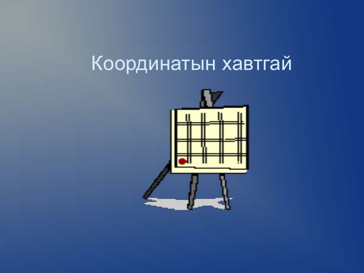 координатын хавтгай