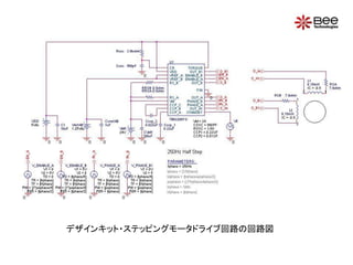 デザインキット・ステッピングモータドライブ回路の回路図
 