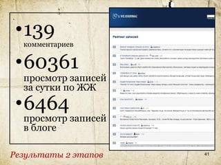 •139
  комментариев

 •60361
  просмотр записей
  за сутки по ЖЖ
 •6464
  просмотр записей
  в блоге

Результаты 2 этапов   41
 