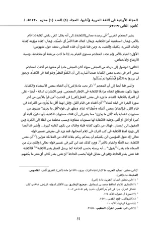 مصطلح الكفاية