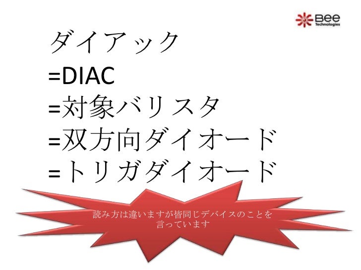 ダイアックの名称