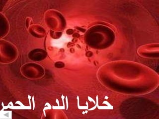 خلايا الدم الحمراء   