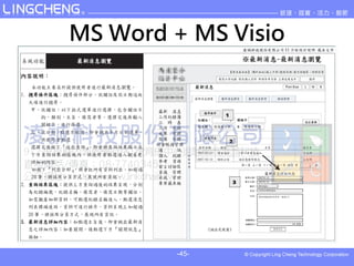 MS Word + MS Visio




        -45-
 