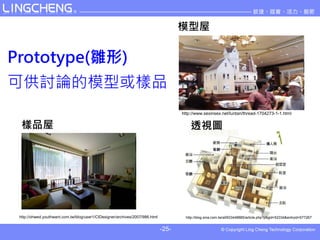 模型屋


Prototype(雛形)
可供討論的模型或樣品
                                                                                     http://www.sexinsex.net/luntan/thread-1704273-1-1.html


  樣品屋                                                                                    透視圖




 http://ohwed.youthwant.com.tw/blog/user1/CIDesigner/archives/2007/986.html           http://blog.sina.com.tw/a0933448885/article.php?pbgid=52334&entryid=577267


                                                                              -25-
 