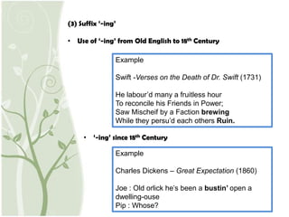 The Background of English Social DialectsPrefix ‘h’‘h’ in Old English