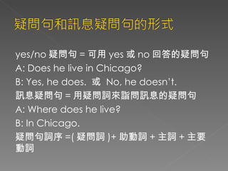 英文疑問句 英文疑問句