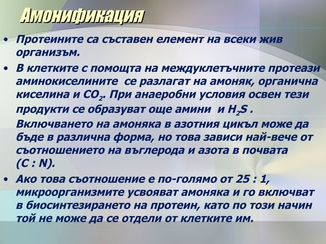 Кръговрат на азота и въглерода