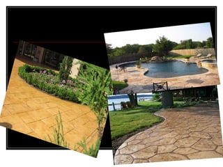 Всички тези цветни декоративни настилки... 