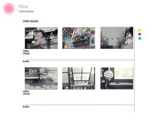 How
- Story Board
 