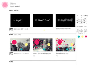 How
- Story Board 2
 
