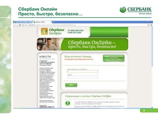 Сбербанк ОнлайнПросто, быстро, безопасно…