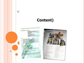 วารสารโดยทั่วไปจะมีส่วนประกอบที่สำคัญ (ต่อ)2. สารบัญ (Content) 	วารสารที่ไม่พิมพ์สารบัญไว้ที่ปกหน้า จะมีสารบัญถัดจากปกหน้าหรืออยู่ด้านหลังของปกหน้า 