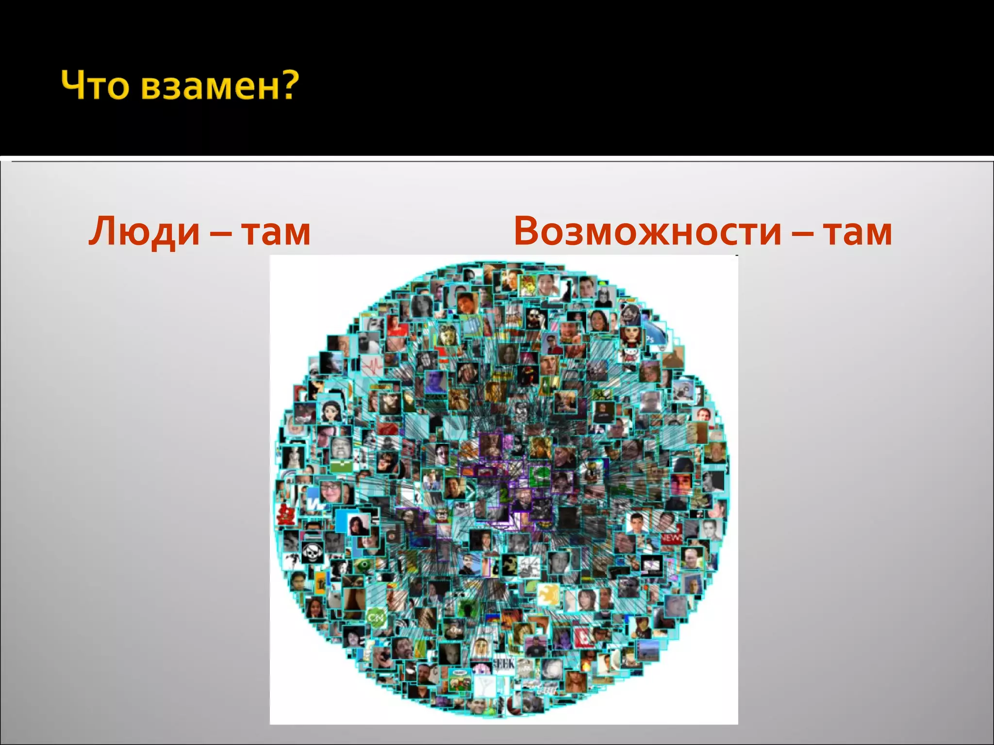 Люди – там  Возможности – там 