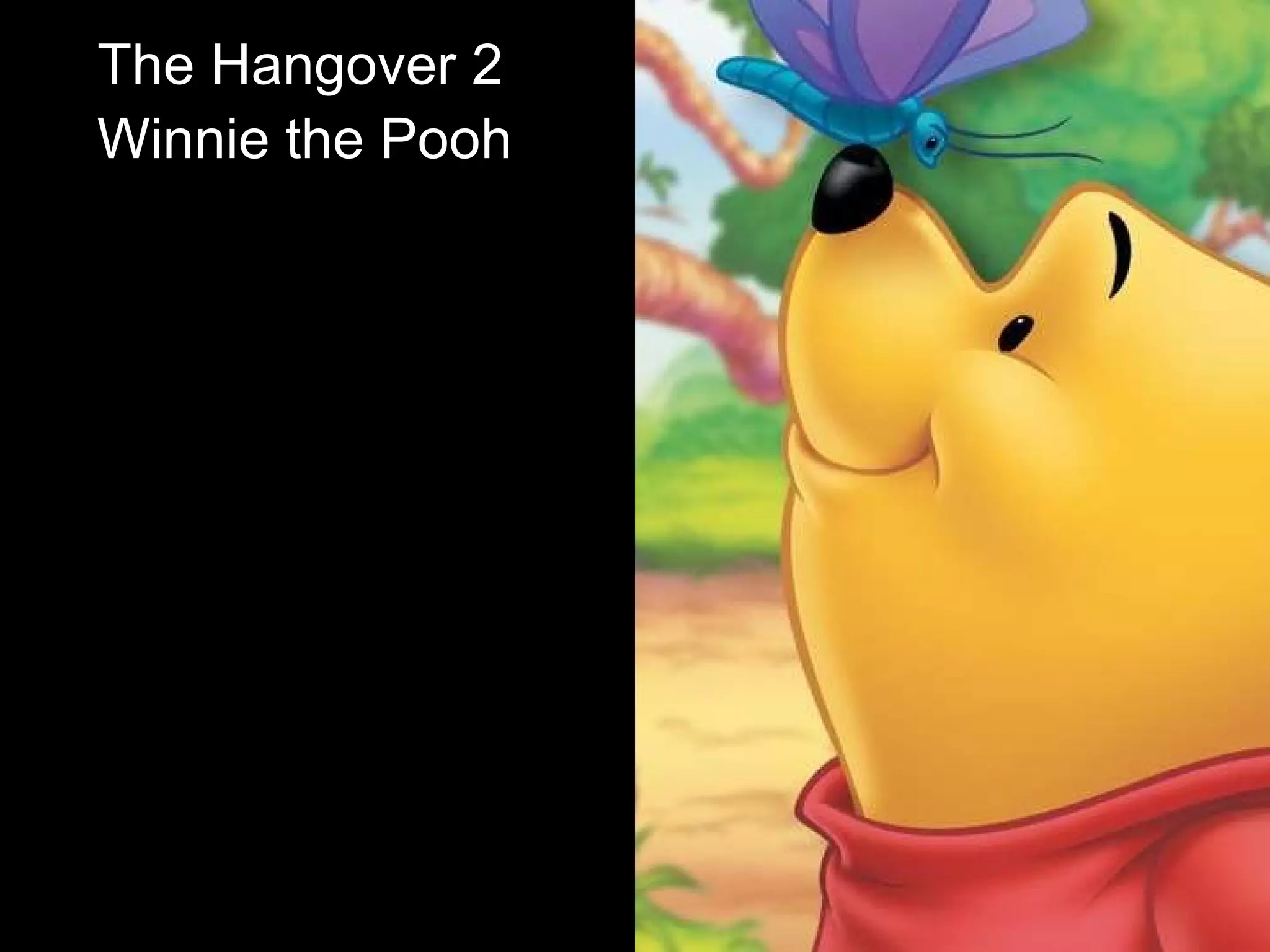 The Hangover 2   Winnie the Pooh   