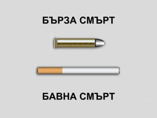 БЪРЗА СМЪРТ БАВНА СМЪРТ 