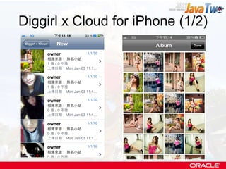 Diggirl x Cloud for iPhone (1/2) 