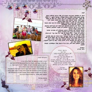 קרן חוגגת ארבעים- אלבום ברכות