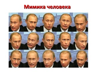 Мимика человека 
