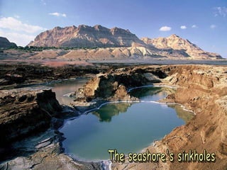 The seashore's sinkholes 