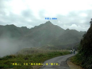 「茶壺山」 又名「無耳茶壺山」或「獅子岩」 茶壺山 599m 