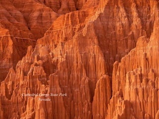 Cathedral Gorge State Park Nevada 
