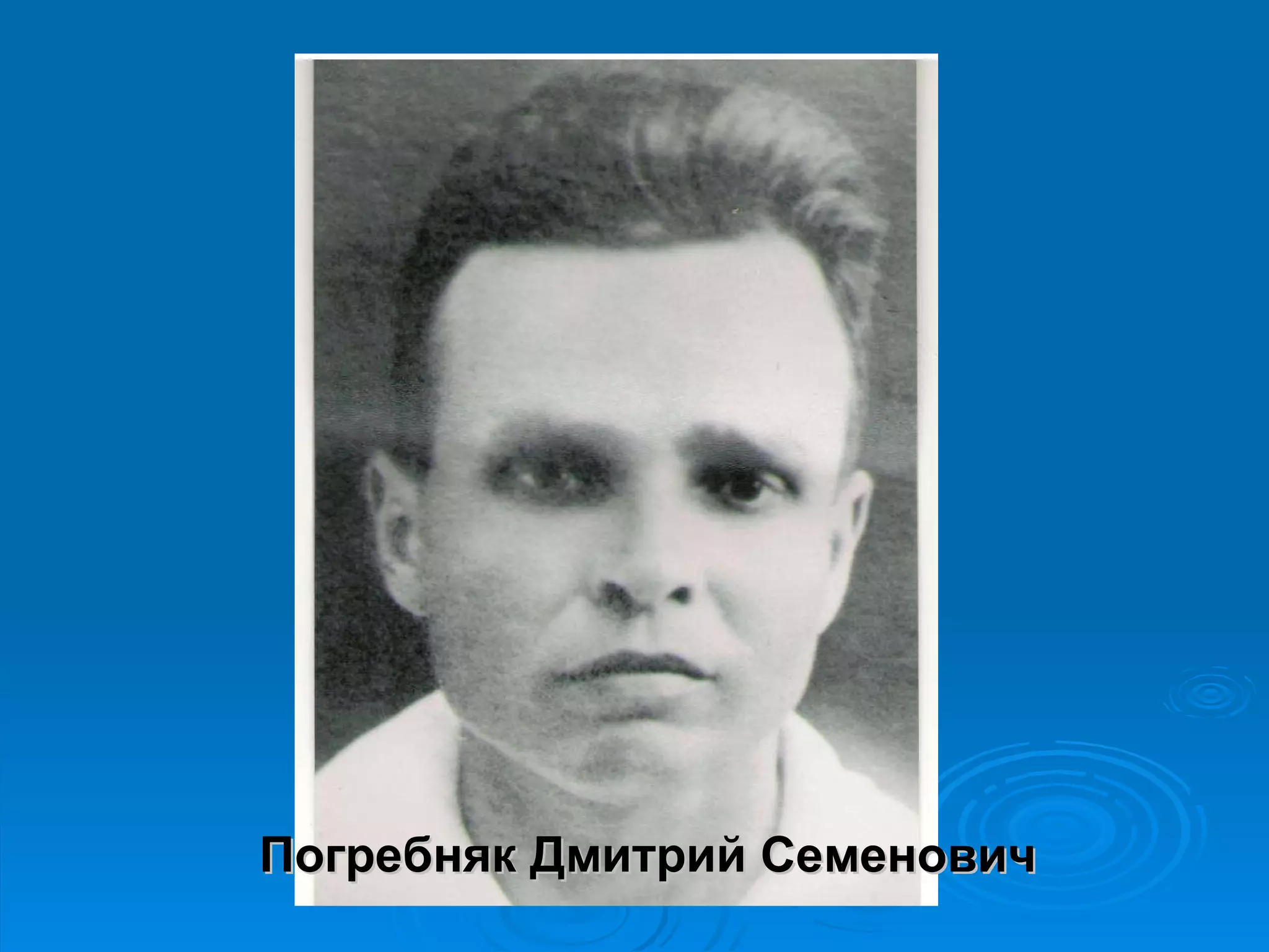 Погребняк Дмитрий Семенович  